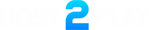 Host2Play Logo